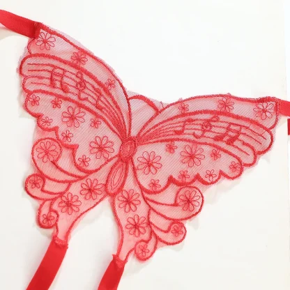 Embroidered G-string with Bow Design - Image 6