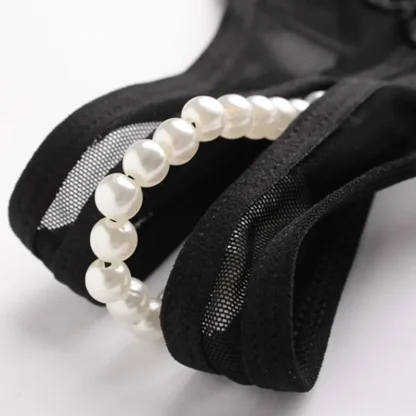 See-through Beaded Crotch Panties - Image 10